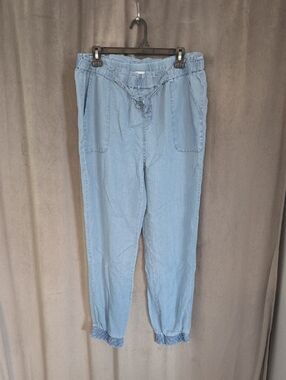 Harlow XL Light Blue Drawstring Trousers